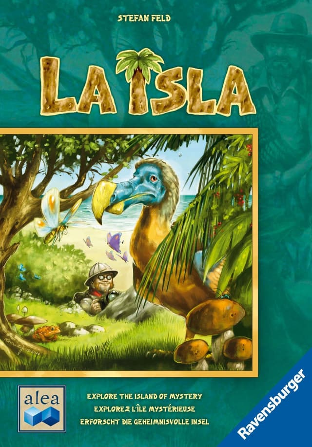 Portada juego de mesa La Isla