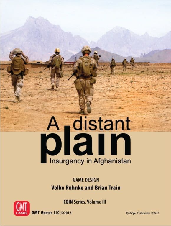 Portada juego de mesa A Distant Plain