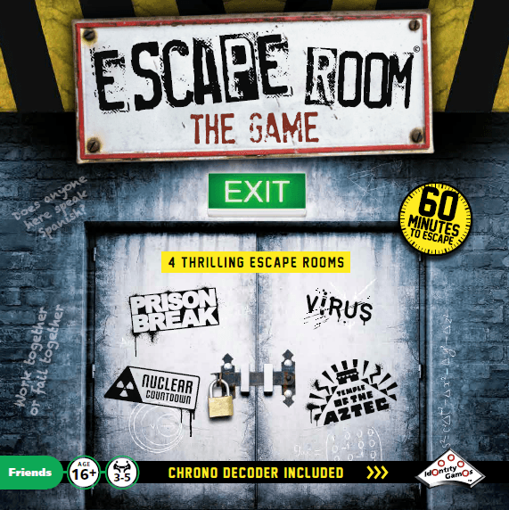 Portada juego de mesa Escape Room: The Game