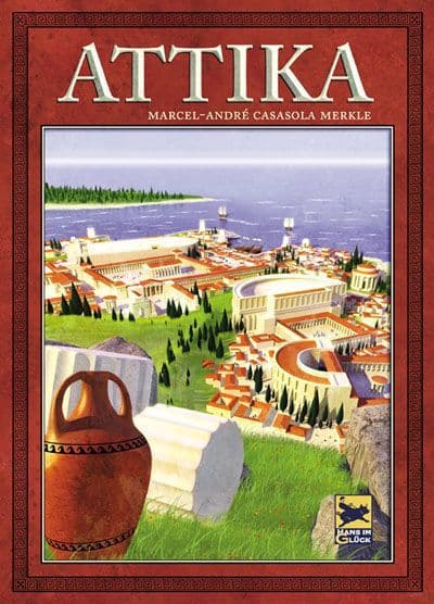 Portada juego de mesa Attika