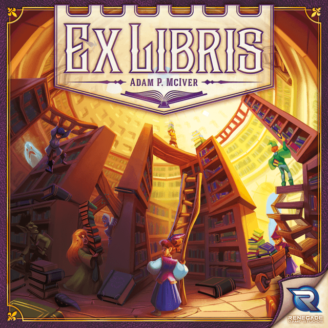 Portada juego de mesa Ex Libris