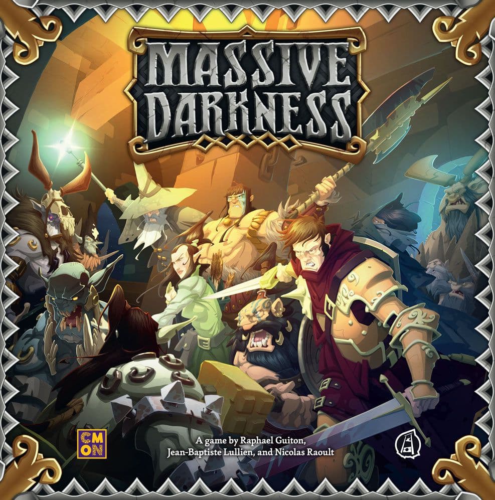 Portada juego de mesa Massive Darkness