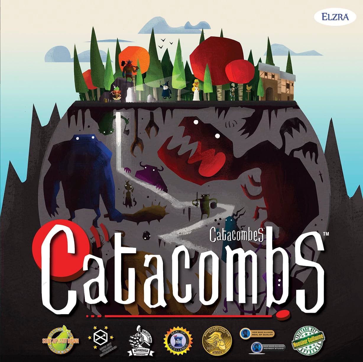 Portada juego de mesa Catacombs (Tercera edición)