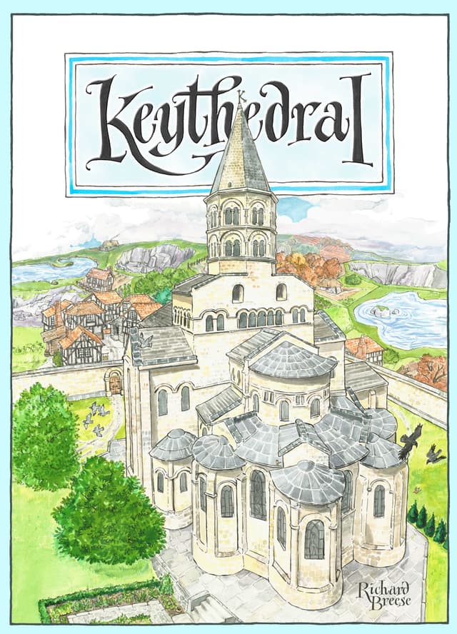 Portada juego de mesa Keythedral