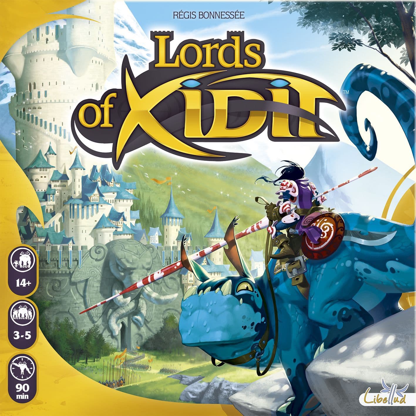 Portada juego de mesa Lords of Xidit