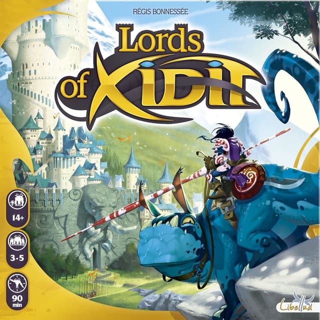 Portada juego de mesa Lords of Xidit