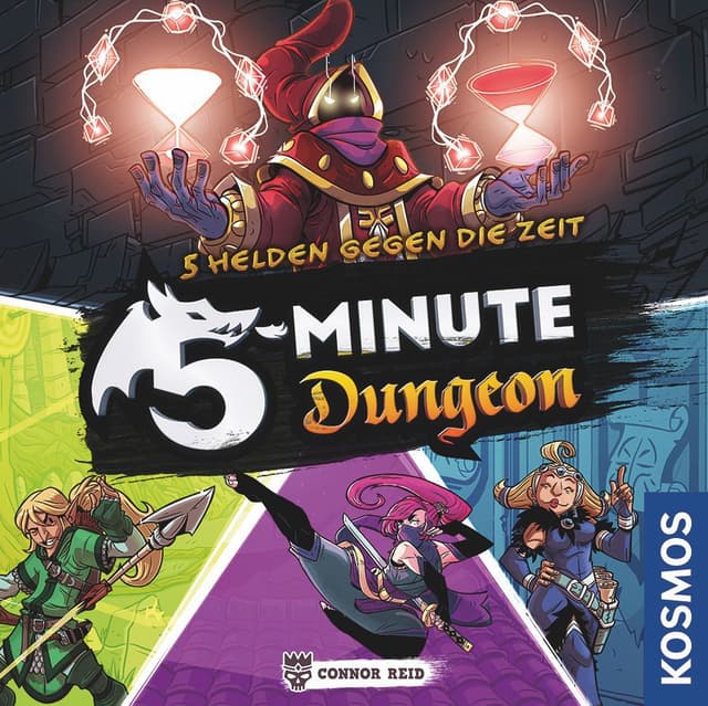 Portada juego de mesa 5-Minute Dungeon