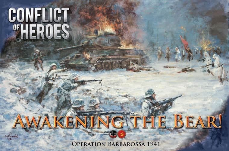 Portada juego de mesa Conflict of Heroes: ¡El oso despierta!
