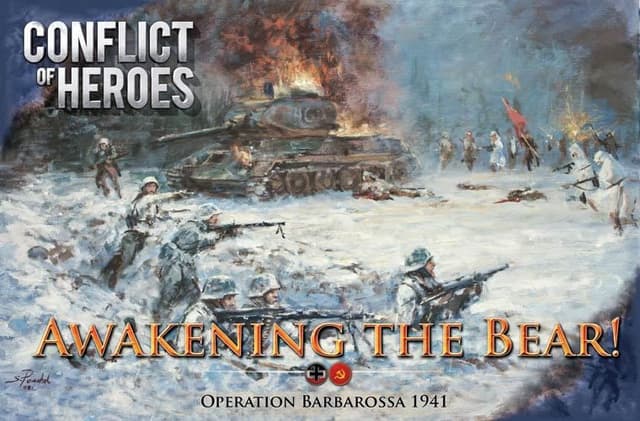 Portada juego de mesa Conflict of Heroes: ¡El oso despierta!