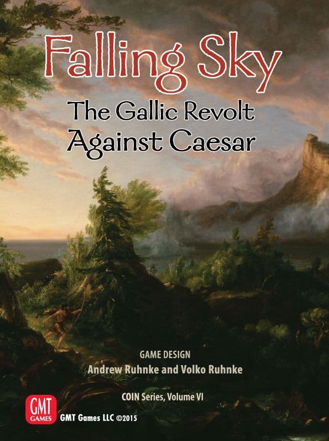 Portada juego de mesa Falling Sky: The Gallic Revolt Against Caesar