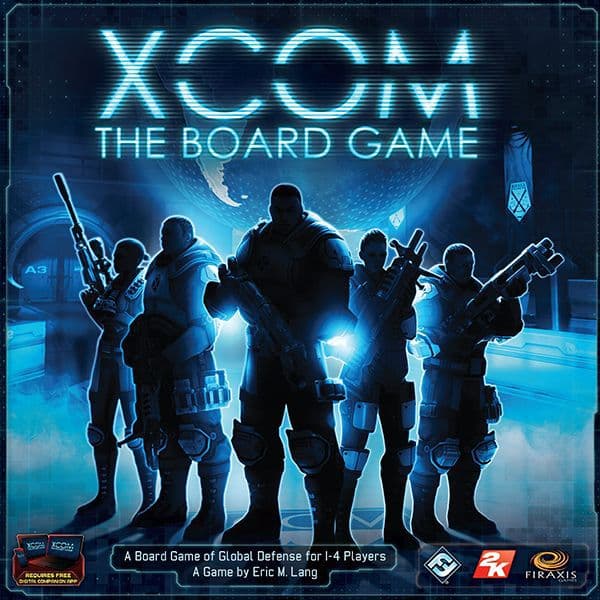 Portada juego de mesa XCOM: El juego de tablero