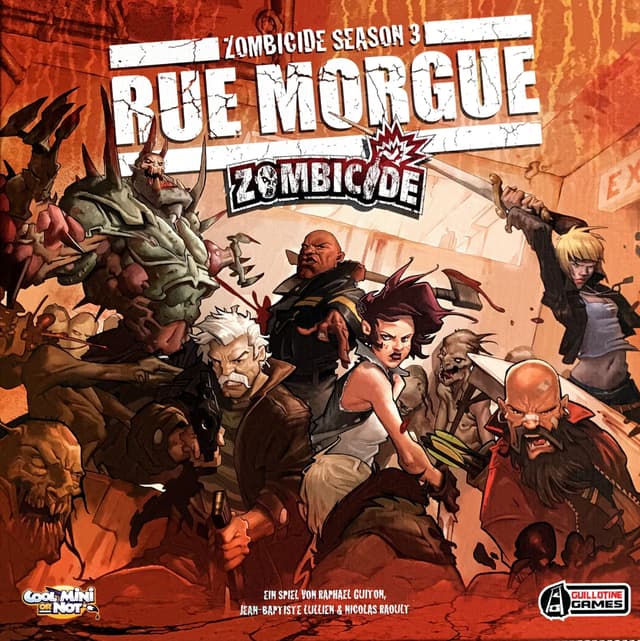 Portada juego de mesa Zombicide Season 3: Rue Morgue