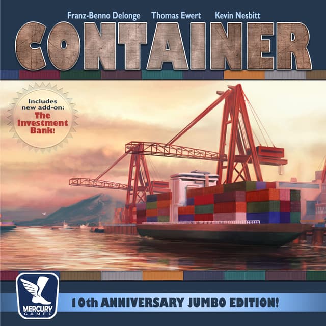 Portada juego de mesa Container: 10th Anniversary Jumbo Edition!