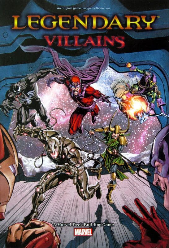 Portada juego de mesa Legendary: A Marvel Deck Building Game – Villains