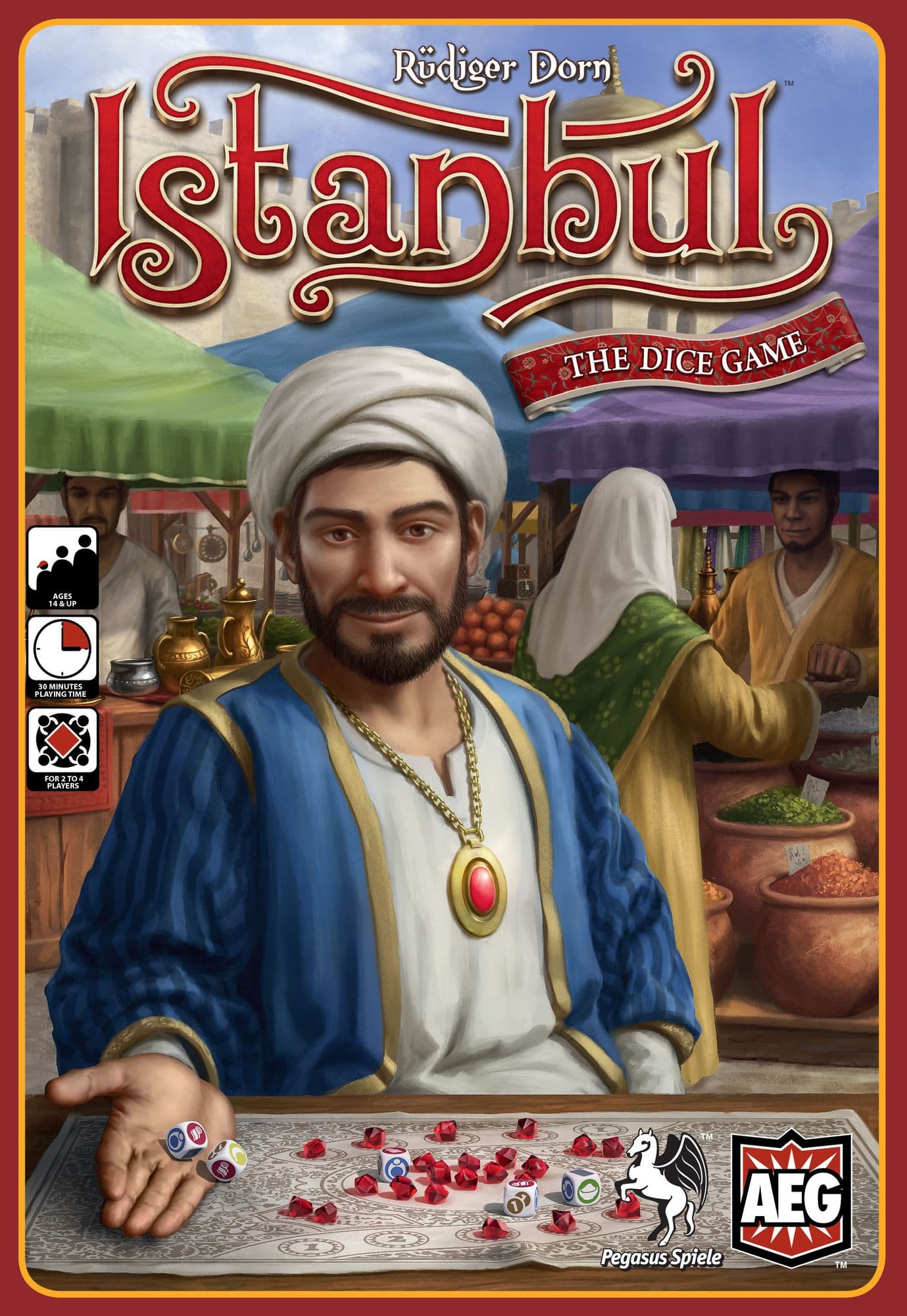 Portada juego de mesa Istanbul: The Dice Game
