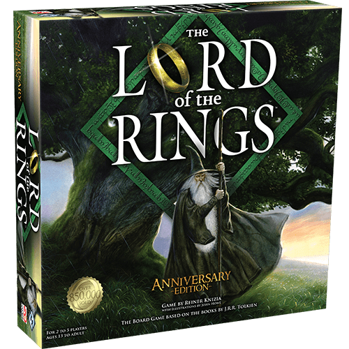 Portada juego de mesa El Señor de los Anillos