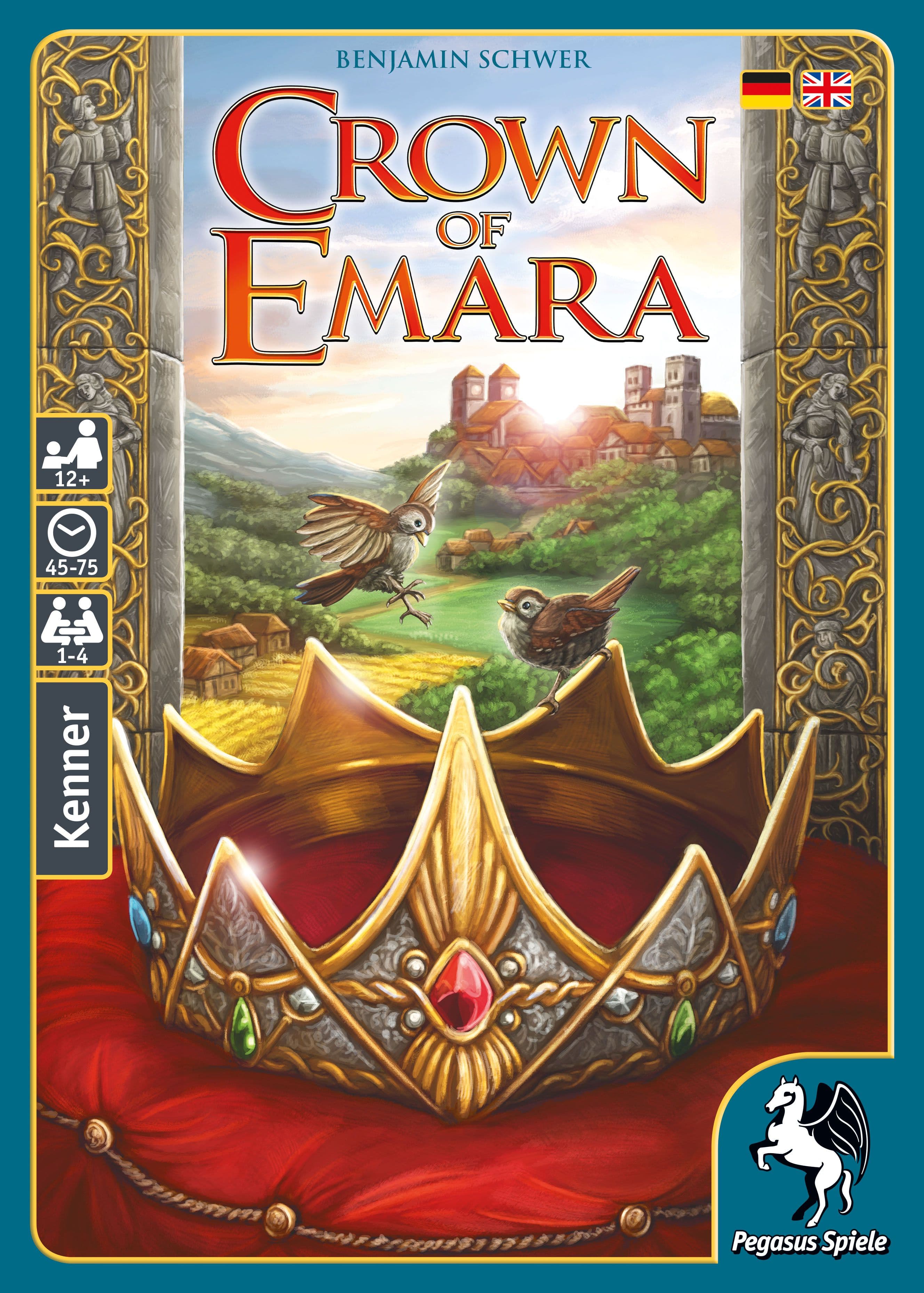Portada juego de mesa Crown of Emara