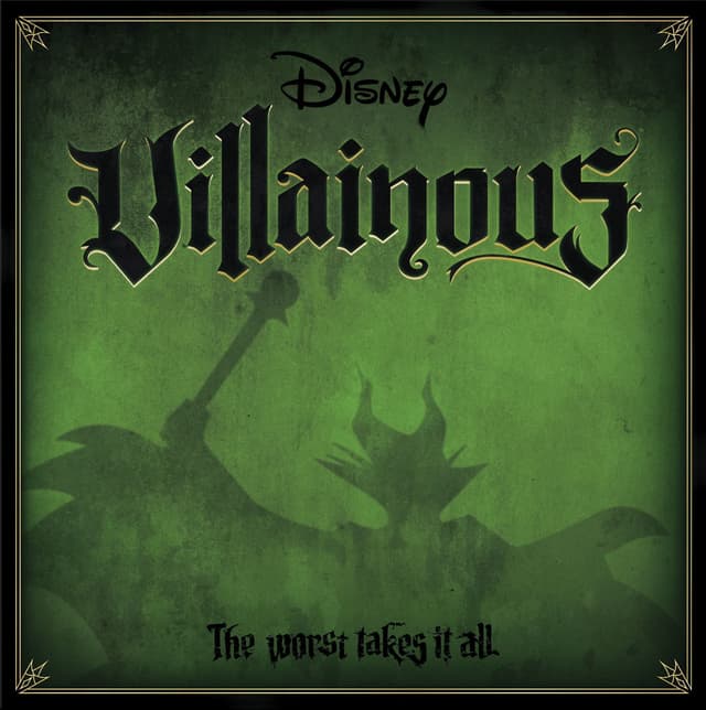 Portada juego de mesa Disney Villainous
