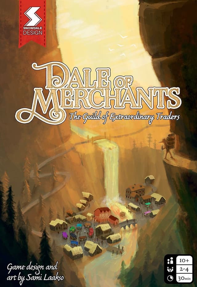 Portada juego de mesa El Valle de Los Mercaderes