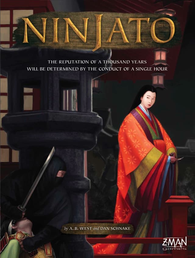 Portada juego de mesa Ninjato