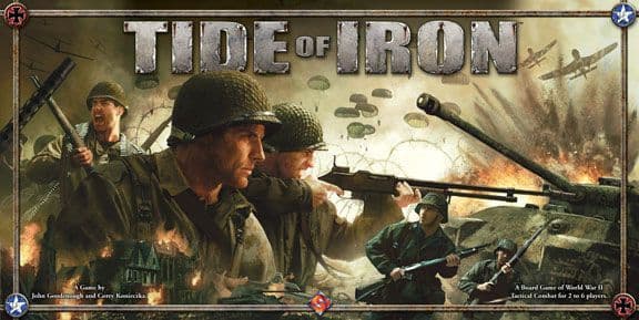 Portada juego de mesa Marea de Acero