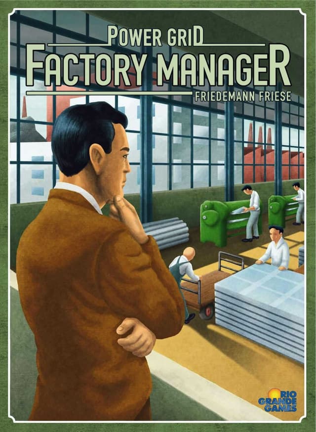 Portada juego de mesa Alta Tensión: Director de Fábrica