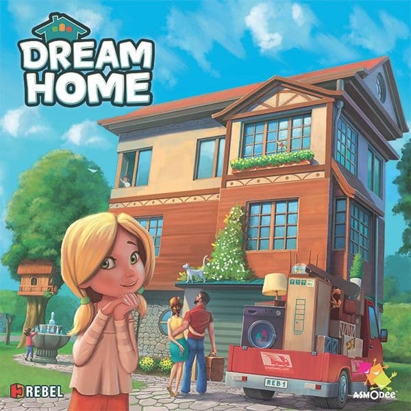 Portada juego de mesa Hogar, Dulce Hogar