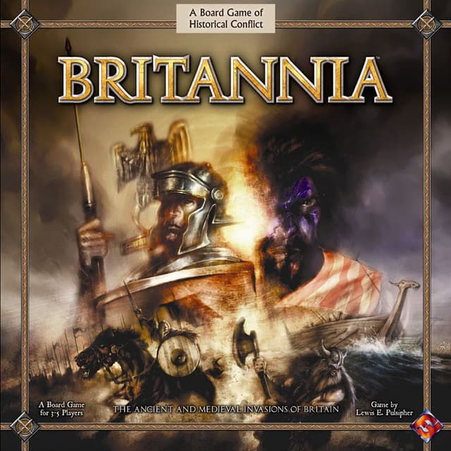 Portada juego de mesa Britania