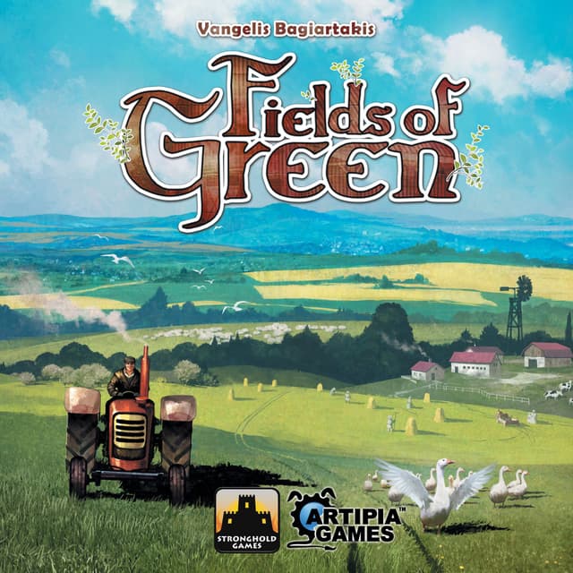 Portada juego de mesa Fields of Green