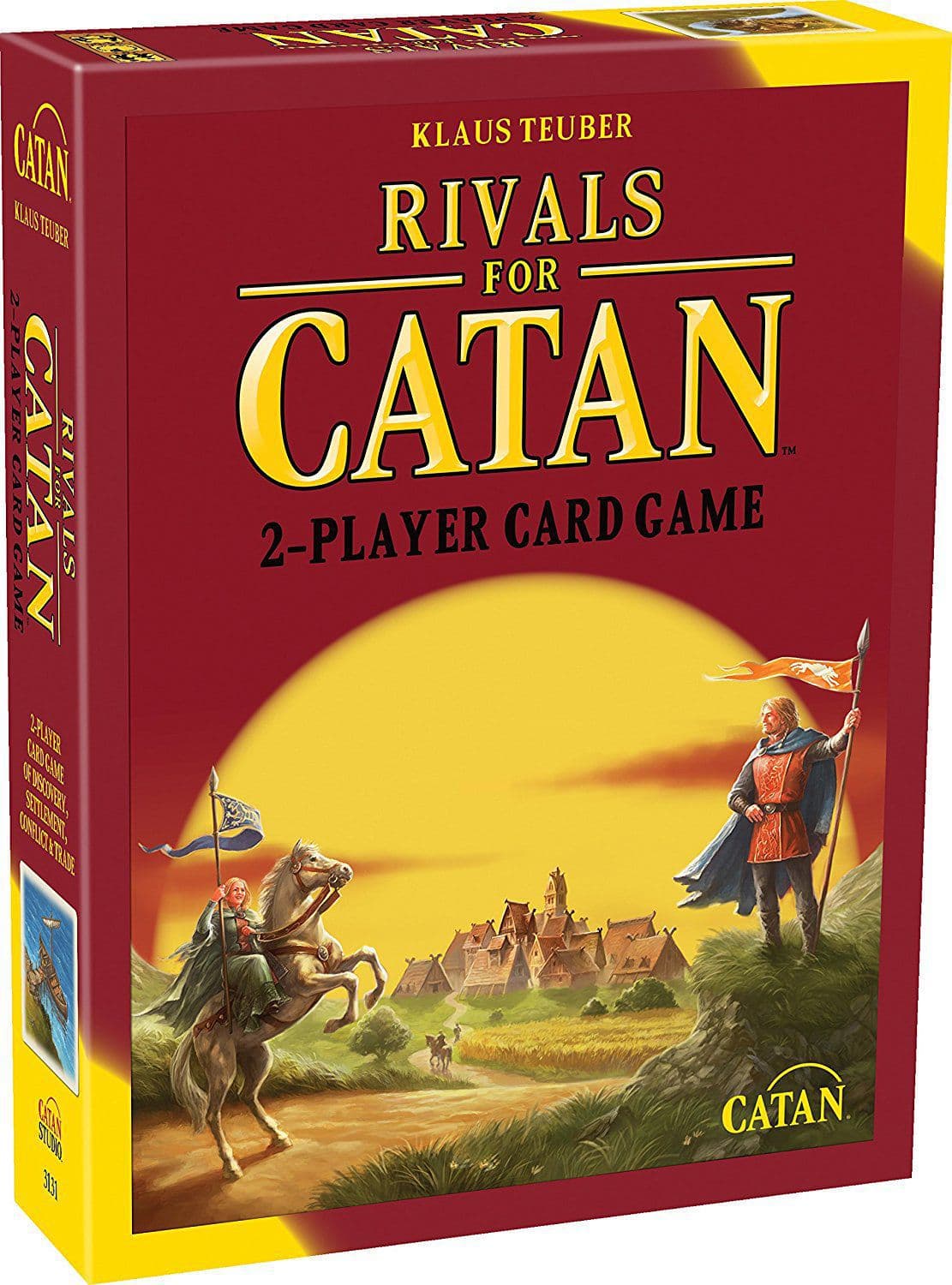 Portada juego de mesa Catan: El duelo