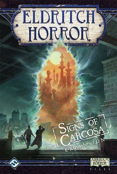 Portada juego de mesa Eldritch Horror: Señales de Carcosa