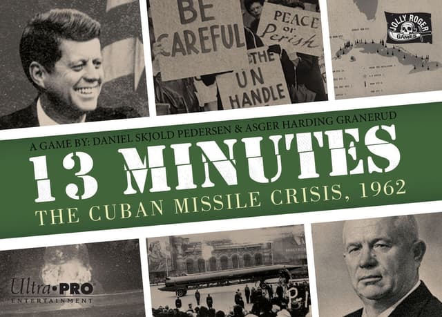 Portada juego de mesa 13 Minutos: La crisis de los misiles en Cuba