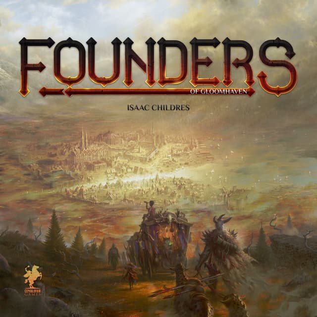 Portada juego de mesa Founders of Gloomhaven