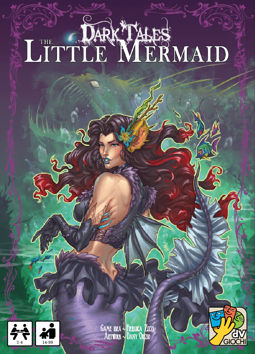 Portada juego de mesa Dark Tales: La Sirenita