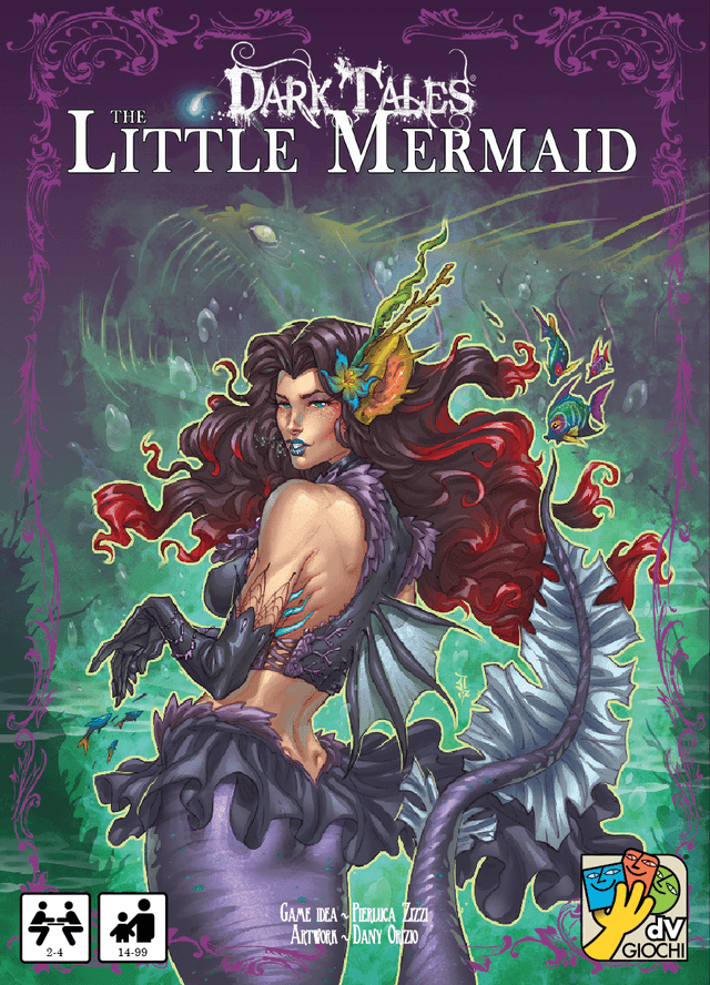 Portada juego de mesa Dark Tales: La Sirenita