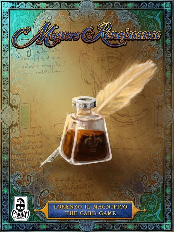 Portada juego de mesa Maestros del Renacimiento