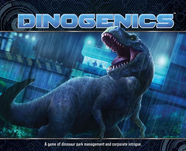 Portada juego de mesa DinoGenics