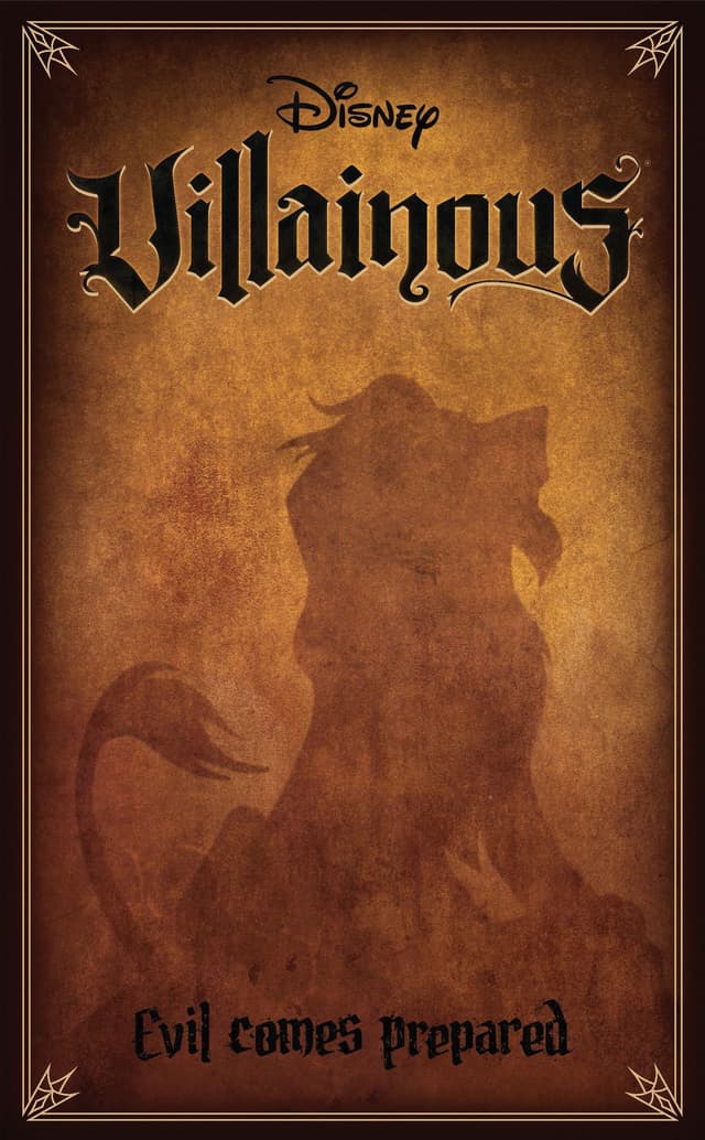 Portada juego de mesa Disney Villainous: Evil Comes Prepared