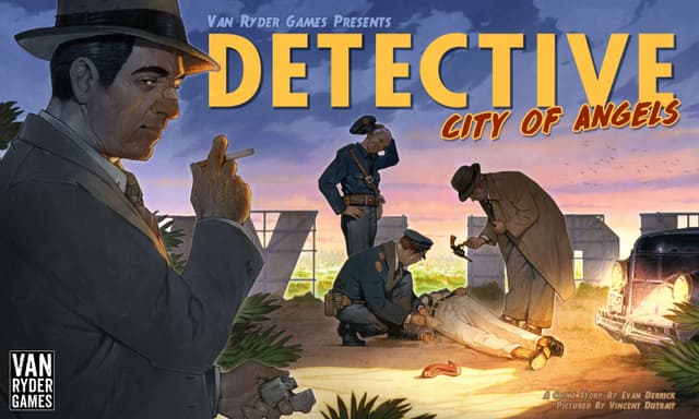 Portada juego de mesa Detective: City of Angels