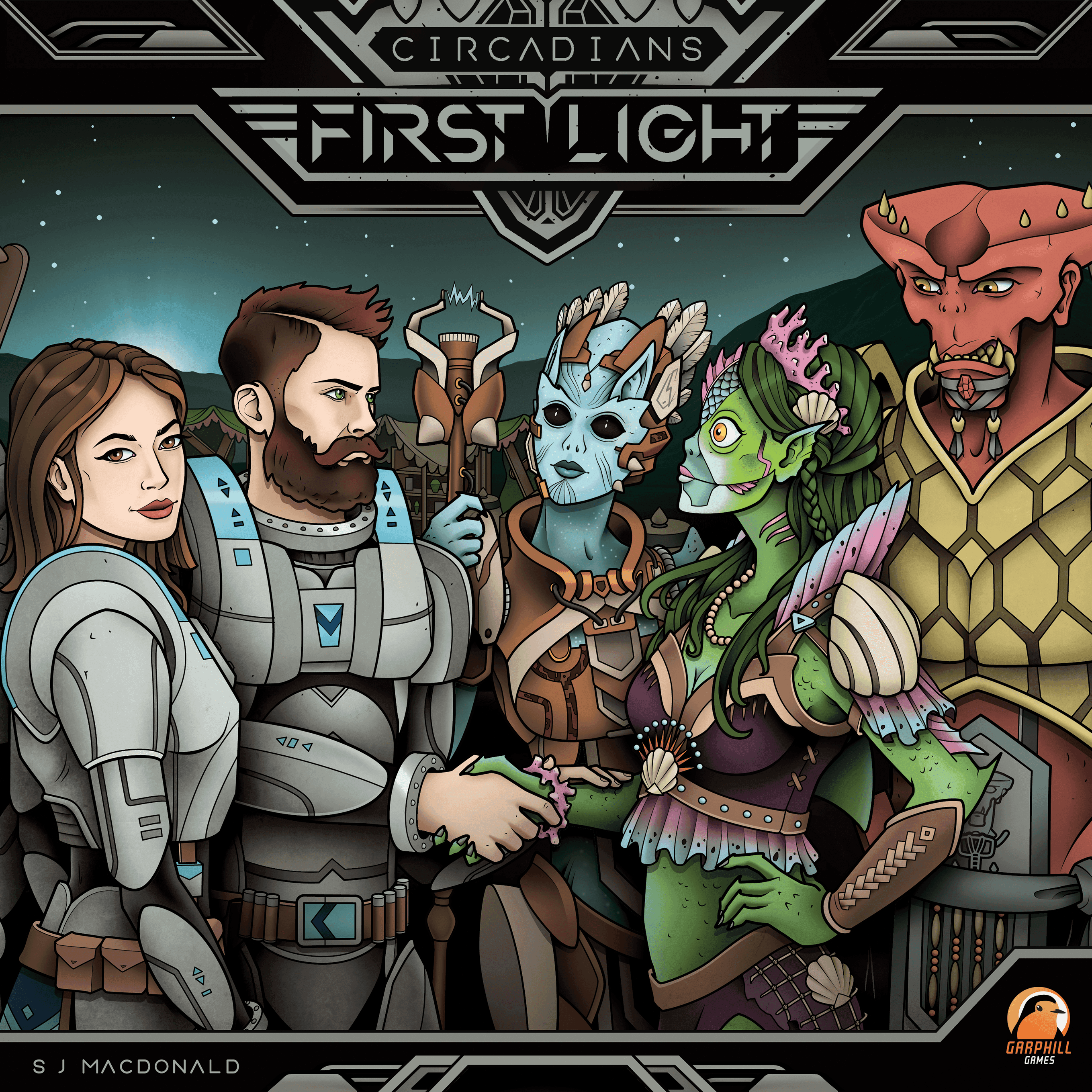 Portada juego de mesa Circadians: Primera Luz