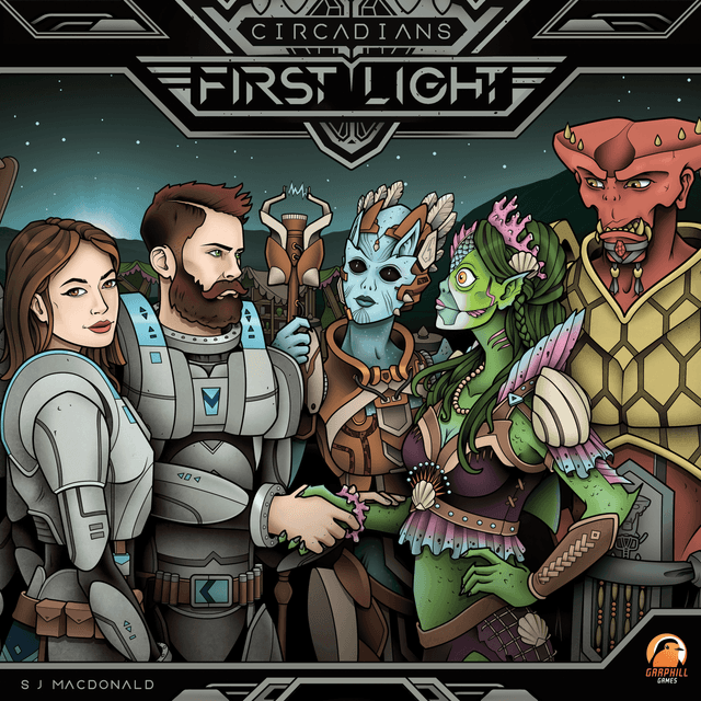 Portada juego de mesa Circadians: Primera Luz