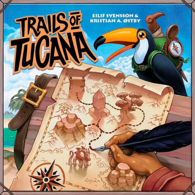 Portada juego de mesa ISLA TUCANA