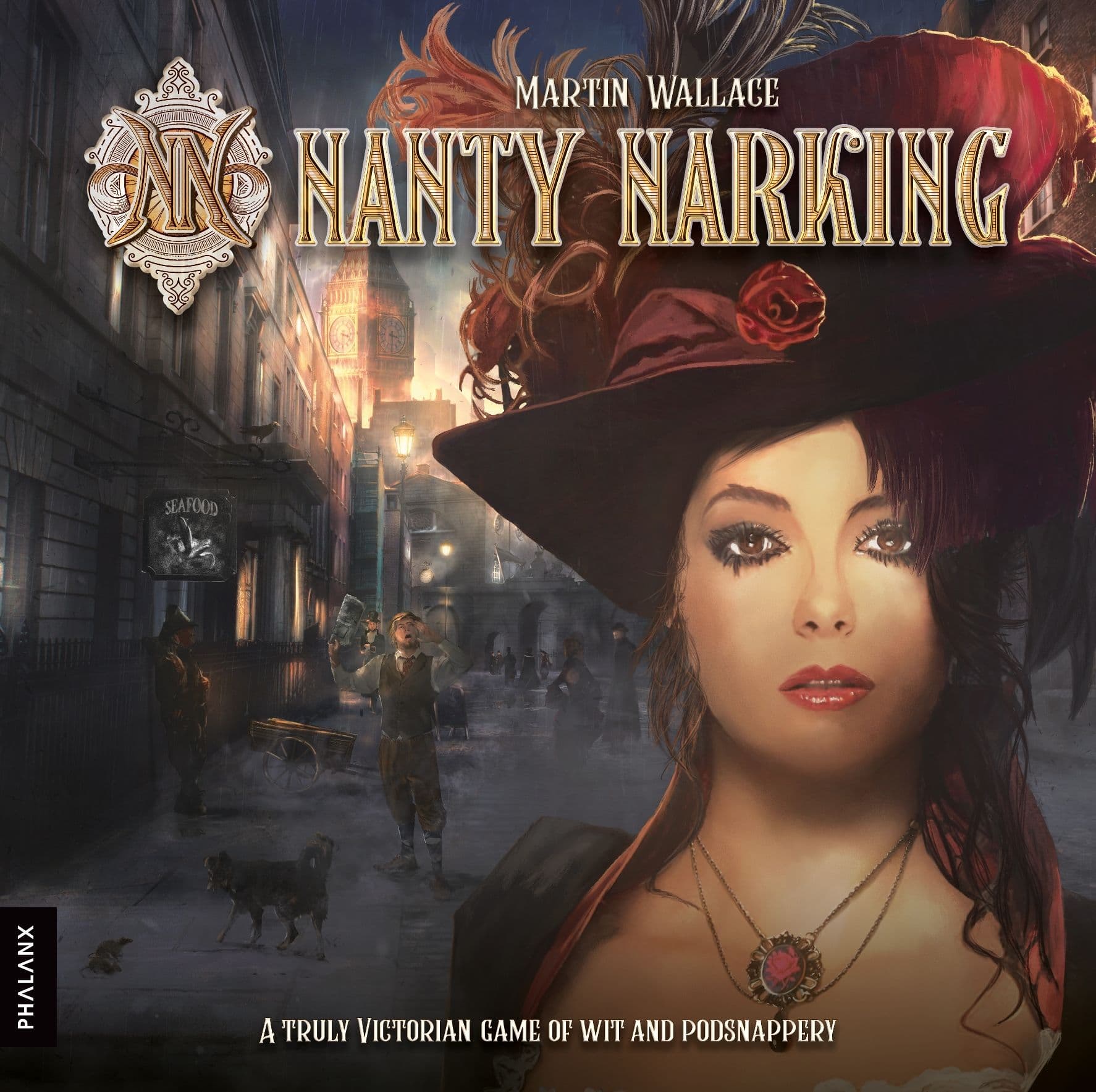 Portada juego de mesa Nanty Narking