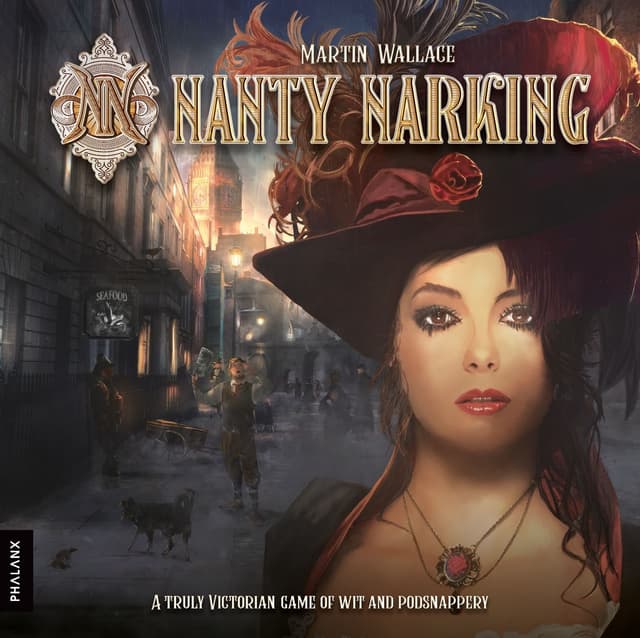 Portada juego de mesa Nanty Narking