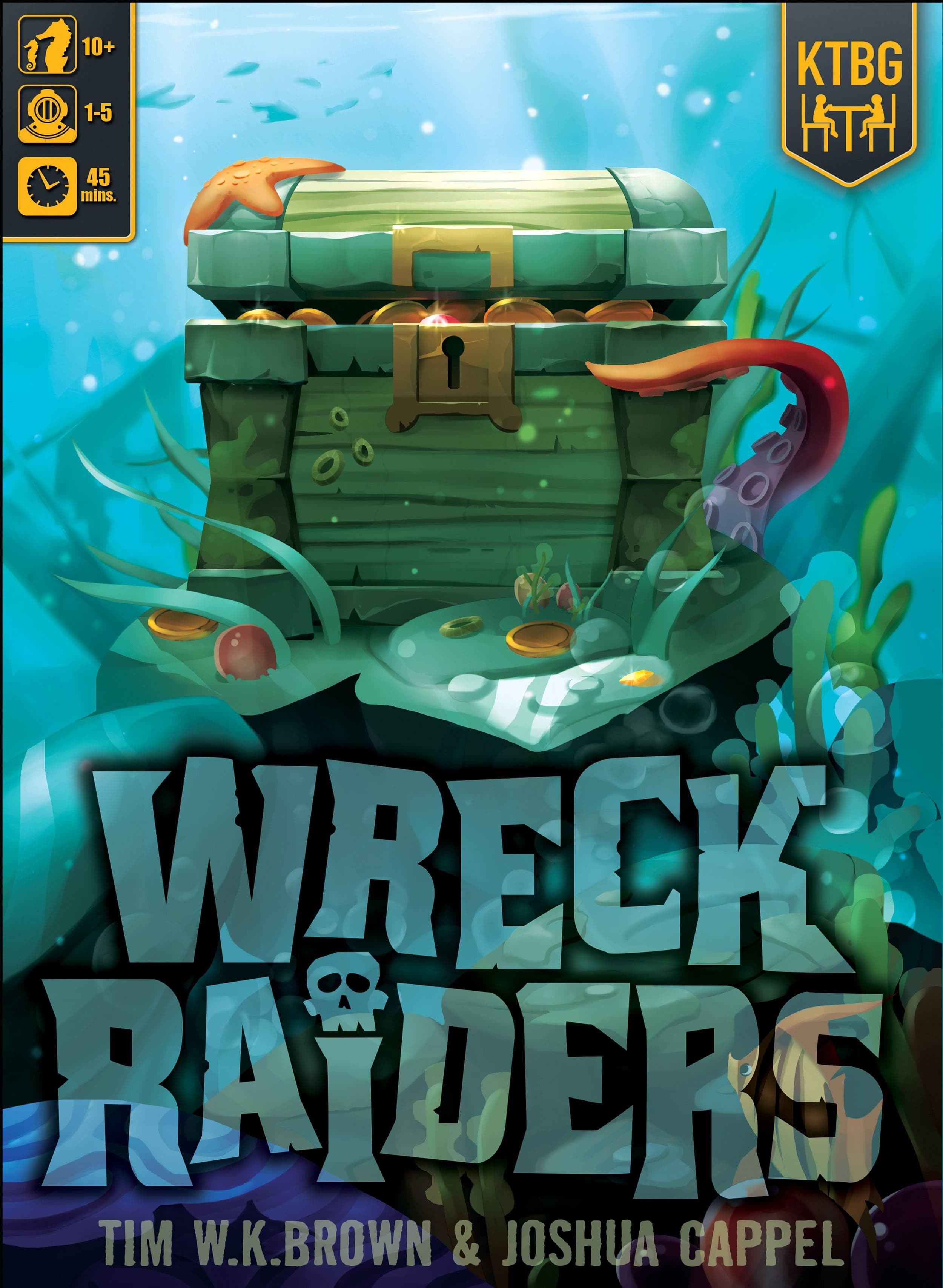 Portada juego de mesa Wreck Raiders