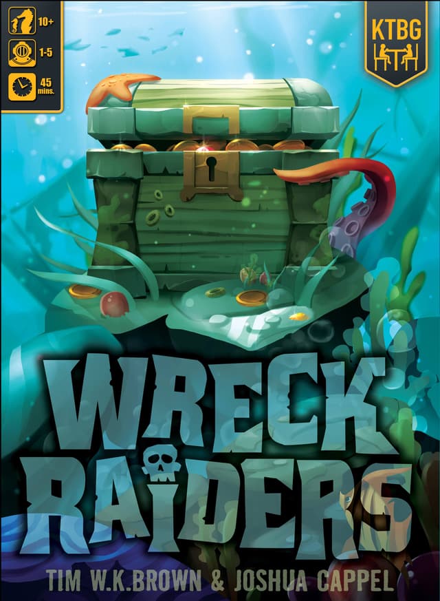 Portada juego de mesa Wreck Raiders
