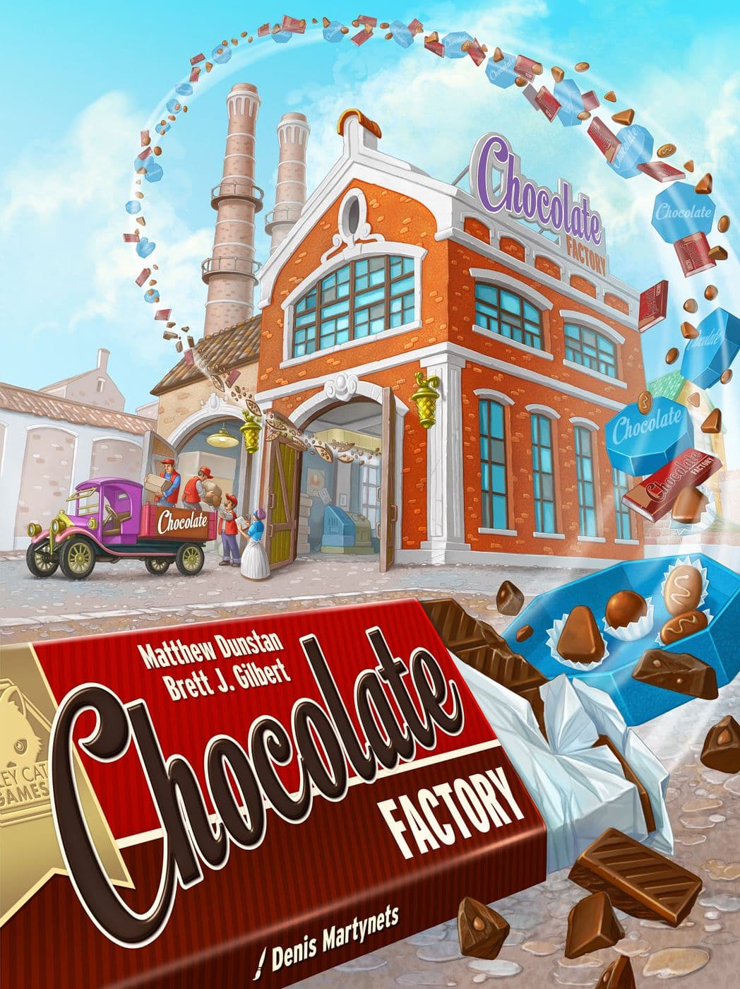 Portada juego de mesa Chocolate Factory