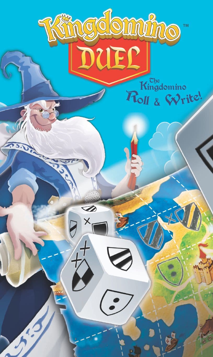 Portada juego de mesa Kingdomino Duel
