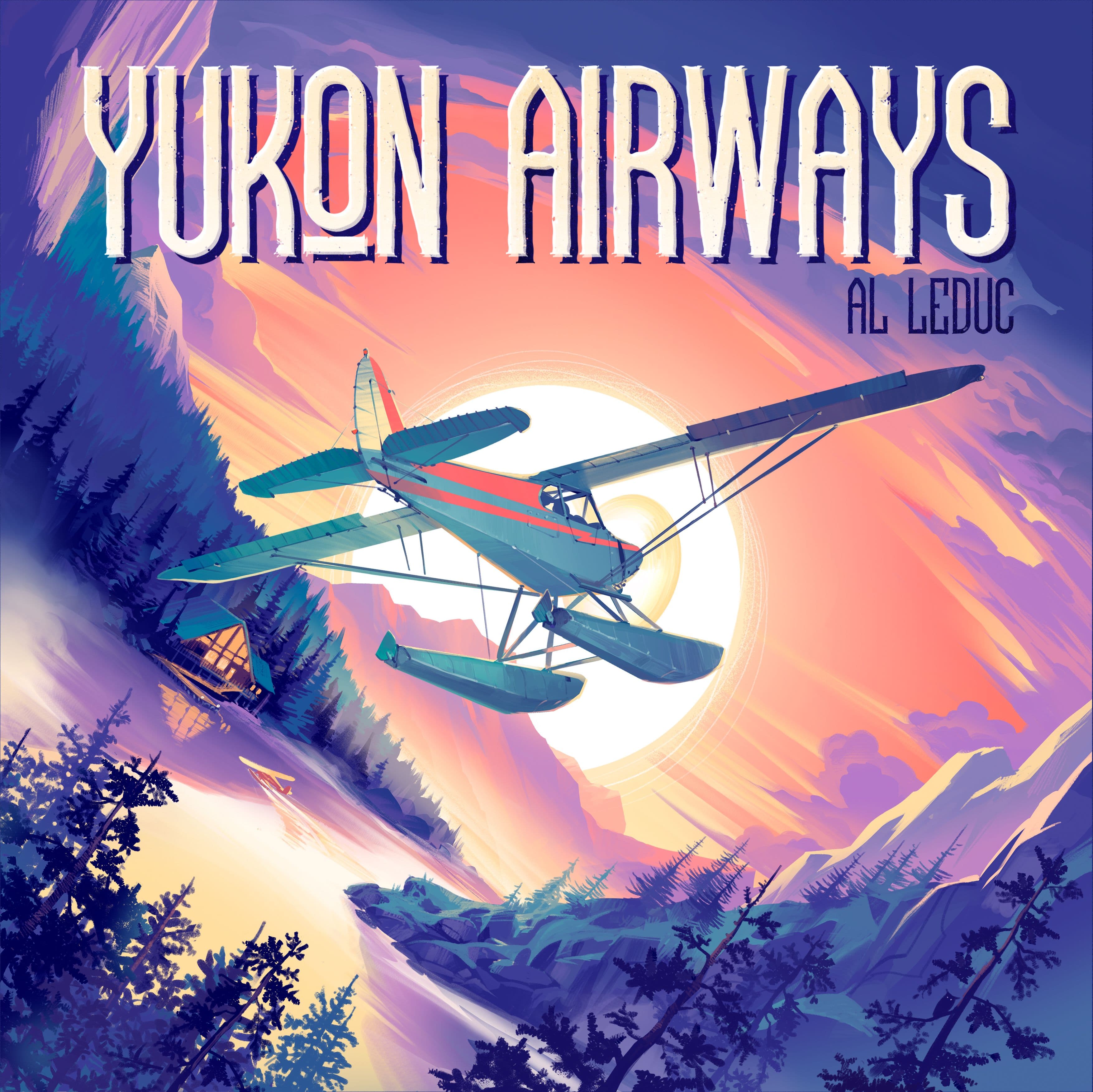 Portada juego de mesa Yukon Airways