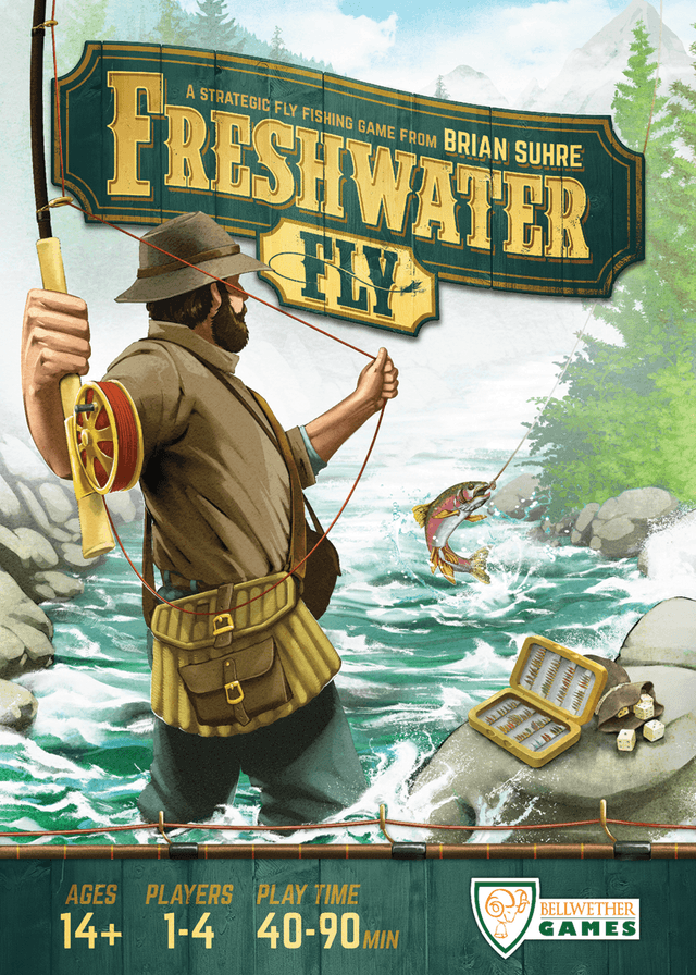 Portada juego de mesa Freshwater Fly